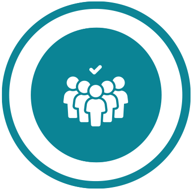 people circle icon